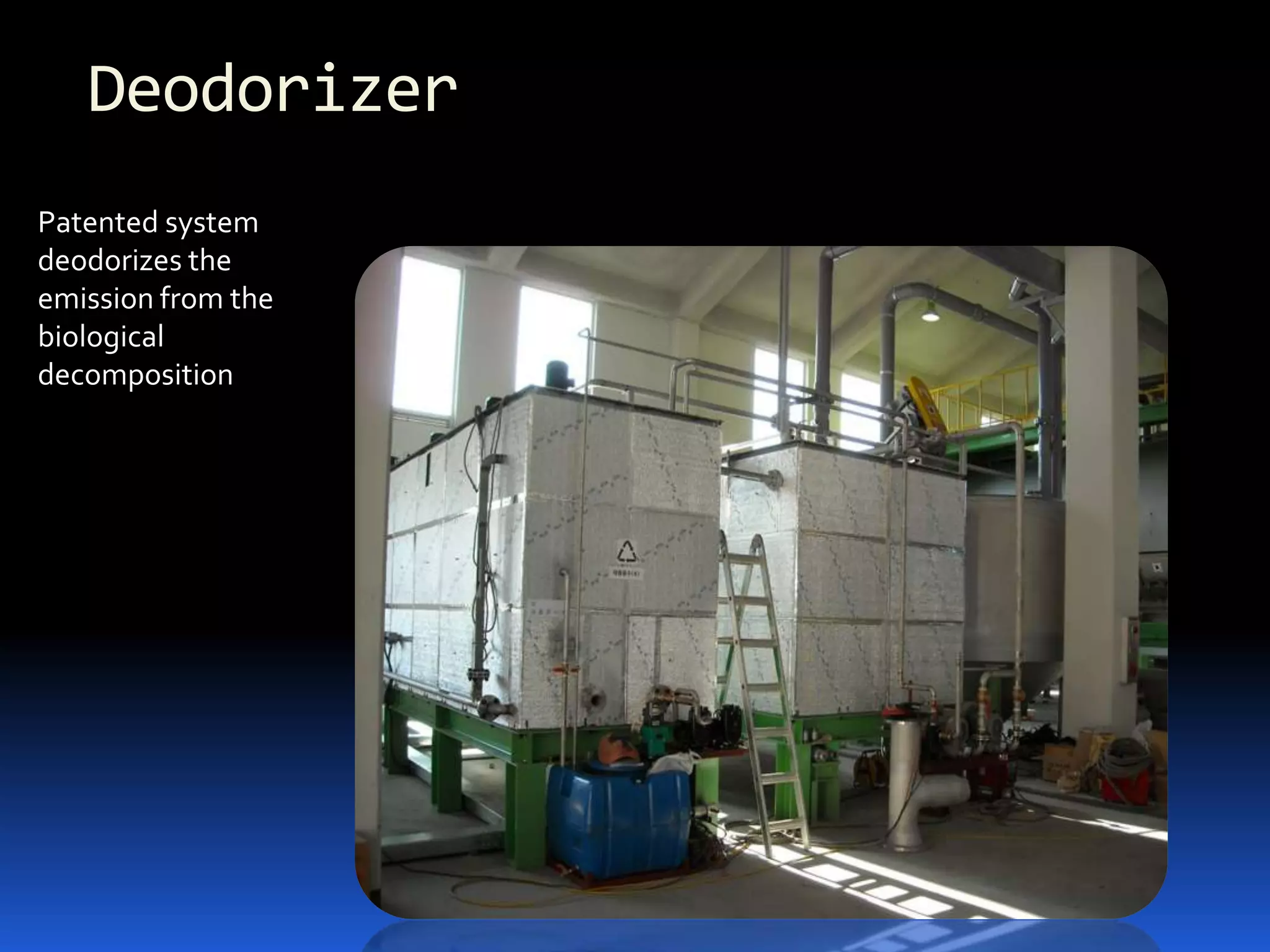 Dump Food WastePlastic, metal, glass, hard objects such as large beef bones are automatically separated into a large bin.