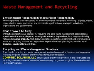 Reduces truck traffic