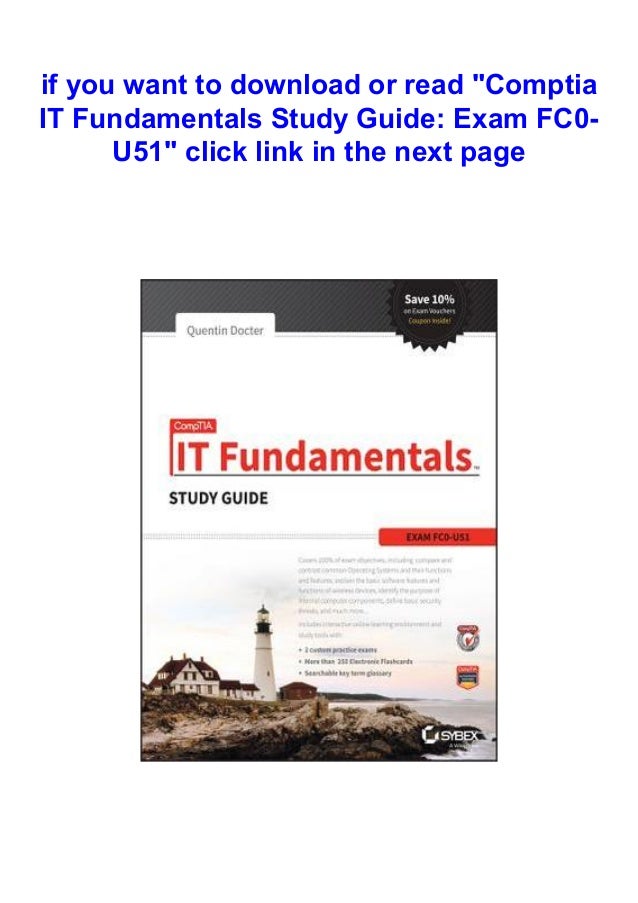 Comptia It Fundamentals Study Guide Exam Fc0 U51 Pdf Kindle Epub Comptia It Fundamentals Study Guide Exam Fc0 U51 Pdf Kindle Epub