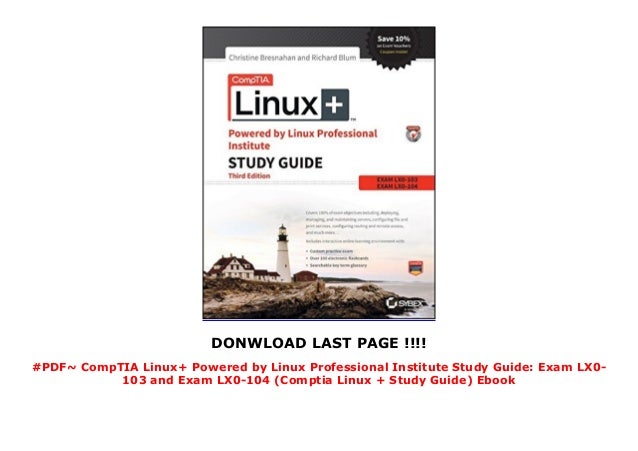 comptia linux+ study guide