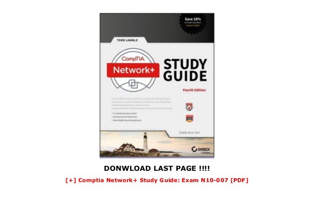 comptia network+ n10-007 study guide pdf free download