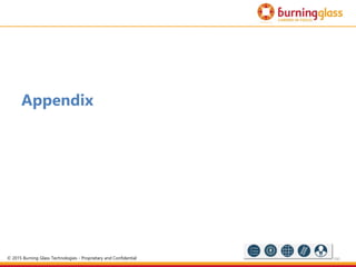 100
Appendix
© 2015 Burning Glass Technologies - Proprietary and Confidential
 