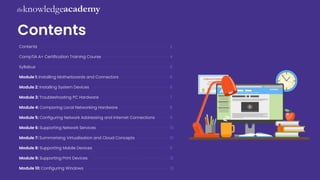 CompTIA+A++Certification+Training+Course+(1).pdf | Operating Systems ...