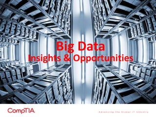 Big Data
Insights & Opportunities
 