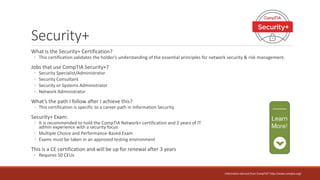 CompTIA Certification Information | PDF
