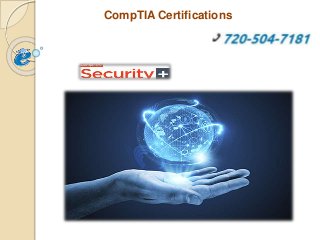 CompTIA Certifications
 