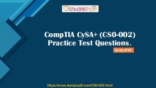 CompTIA CySA+ (CS0-002) Practice Test Questions.pdf