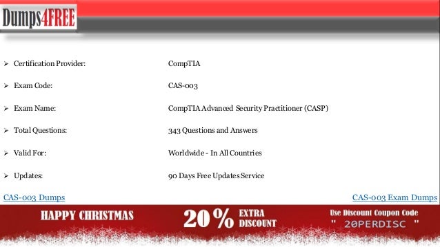CAS-003 Latest Dumps