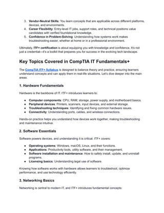 CompTIA IT Fundamentals+:A Complete Guide for Beginners in IT | PDF