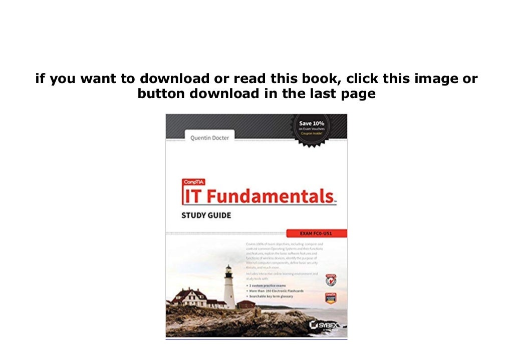 Comptia It Fundamentals Study Guide