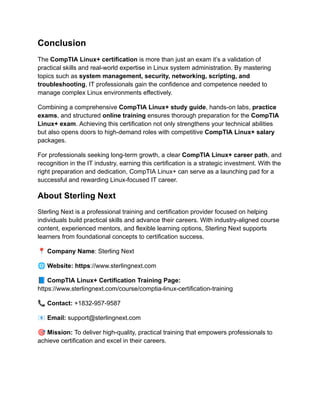 CompTIA Linux+ Exam Objectives Explained: Study Guide & Training | PDF