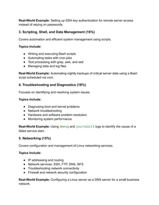 CompTIA Linux+ Exam Objectives Explained: Study Guide & Training | PDF