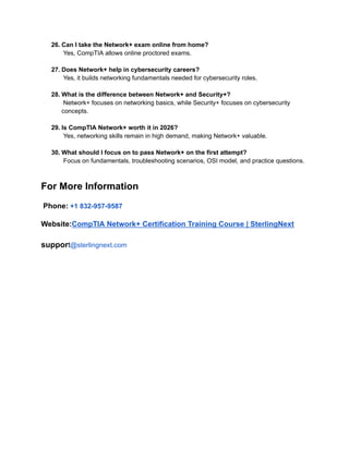 CompTIA Network+ Certification Exam Guide | PDF