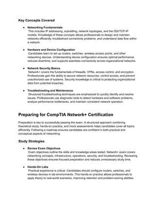 CompTIA Network+ 2026 Complete Step-by-Step Exam Prep Guide | PDF