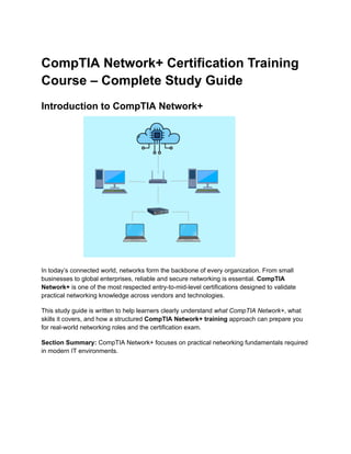 CompTIA Network+ Certification Training Course: Complete Study Guide ...
