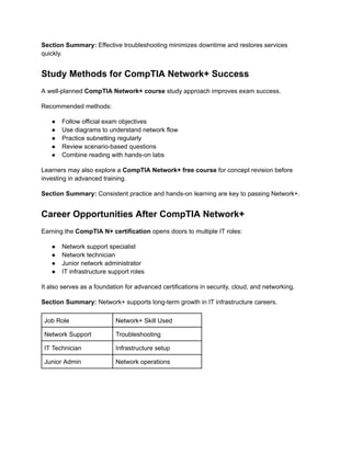 CompTIA Network+ Certification Training Course: Complete Study Guide ...