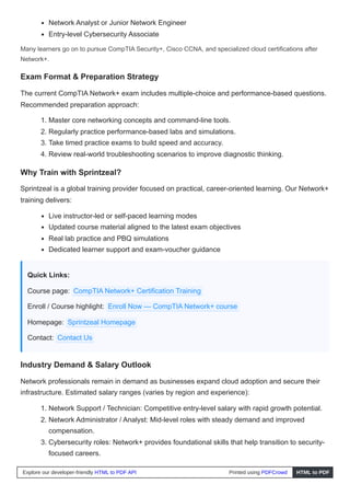 CompTIA Security+ Certification Training | Sprintzeal | PDF