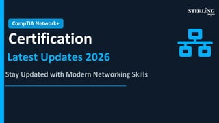 CompTIA Network Plus Latest Updates 2026 Guide | PDF