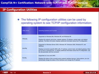 Comp tia n+_session_05 | PPS