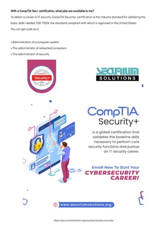 CompTIA Security+ Certification | Sec+ | PDF