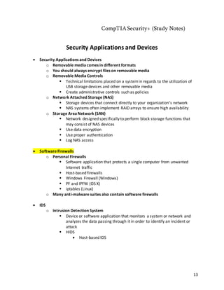 CompTIA Security+ (Study Notes) for cs.pdf