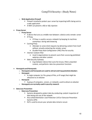 CompTIA Security+ (Study Notes) for cs.pdf