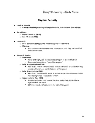 CompTIA Security+ (Study Notes) for cs.pdf