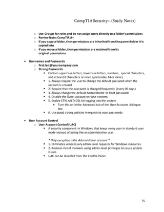 CompTIA Security+ (Study Notes) for cs.pdf