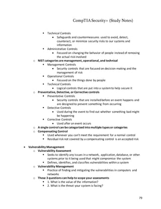 CompTIA Security+ (Study Notes) for cs.pdf