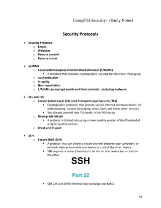 CompTIA Security+ (Study Notes) for cs.pdf