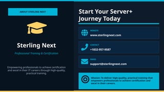 CompTIA Server+ Certification: Building Strong Server Administration ...