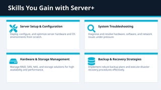 CompTIA Server+ Certification: Building Strong Server Administration ...