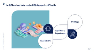 .17
OCTO
I
PART
OF
ACCENTURE©
2025
-
All
rights
reserved
Le ROI est certain, mais difficilement chiffrable
Répétabilité
Outillage
Expertise &
Experiences
 