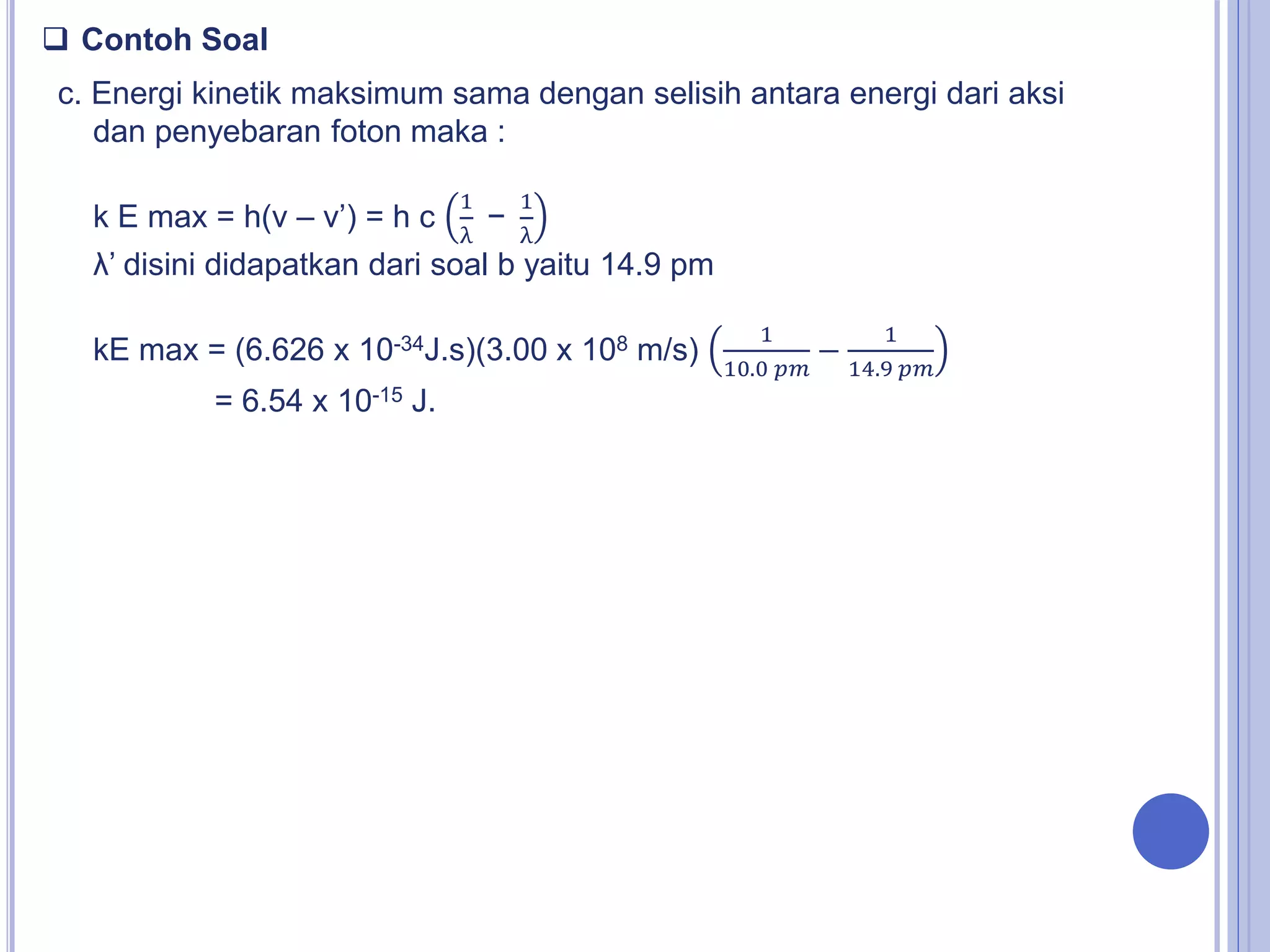 Compton Effect | PPTX