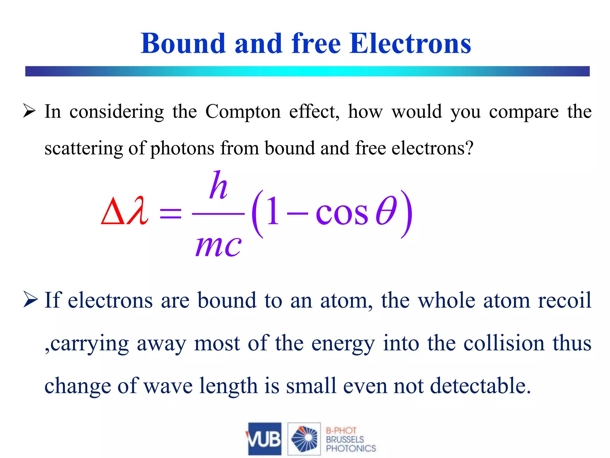 Compton effect | PPTX