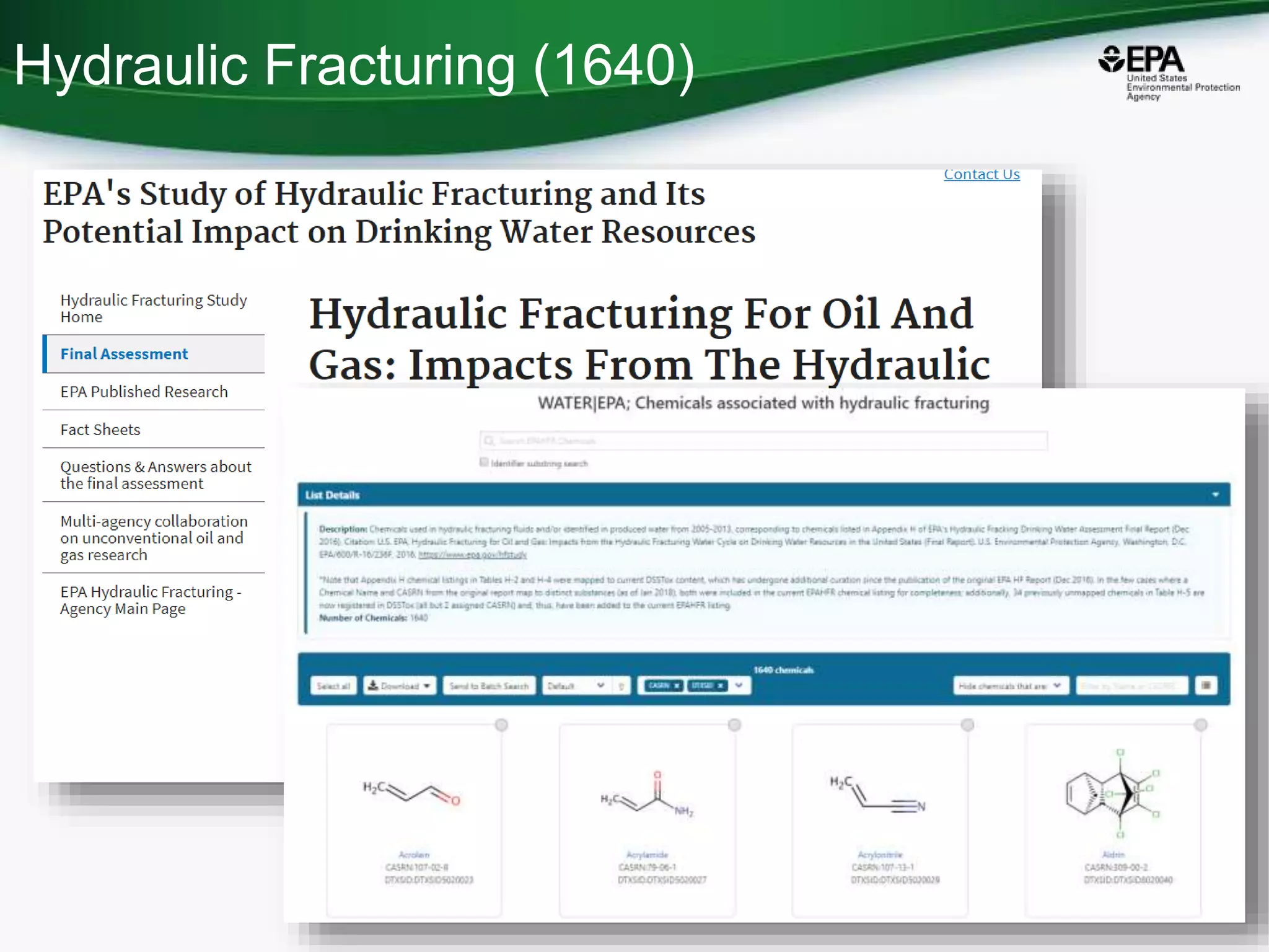 Hydraulic Fracturing (1640)
39
 