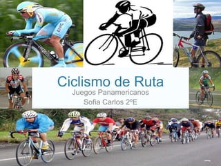 Ciclismo de Ruta JuegosPanamericanos Sofia Carlos 2ºE 