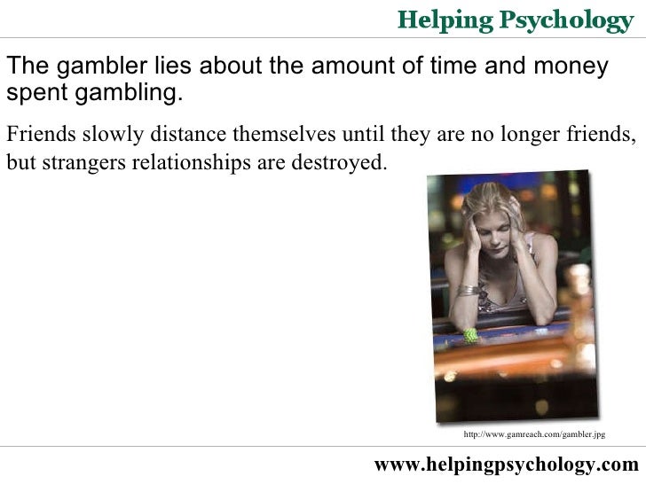 Compulsive gambling signs and symptoms
