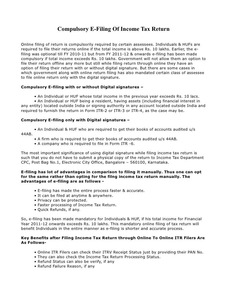 income tax receipt online