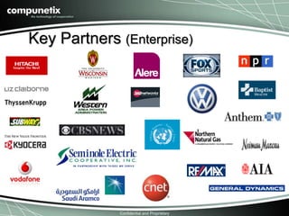 Key Partners (Enterprise) 
Confidential and Proprietary 
 