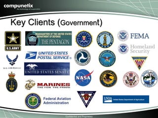 Key Clients (Government) 
Confidential and Proprietary 
 