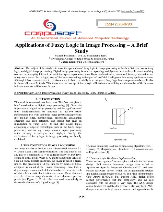 fuzzy logic related research paper