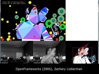 OpenFrameworks (2005), Zachary Lieberman
 