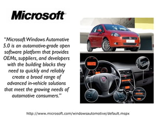 “State-of-the-art side-by-side
  refrigerator features a detachable
   LCD screen, Internet access, and
     complete entertainment and
       information management
             capabilities.”




http://product.samsung.com/cgi-bin/nabc/news/b2c_press_detail.jsp?eUser=&oid=69503&location=home
 