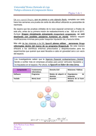 Entorno de Word 2007