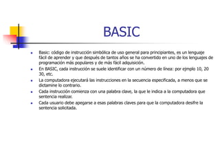 El software de base. Sistemas operativos y lenguajes | PPT