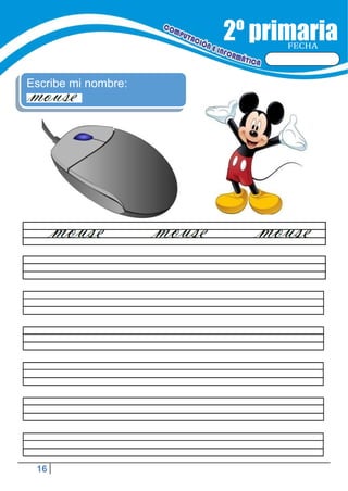 16
FECHA
Escribe mi nombre:
 