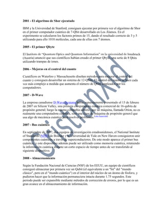 Computación cuántica