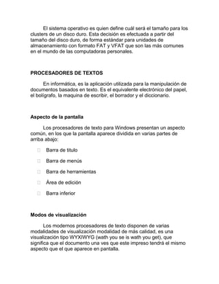 Computación e informática