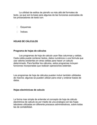 Computación e informática